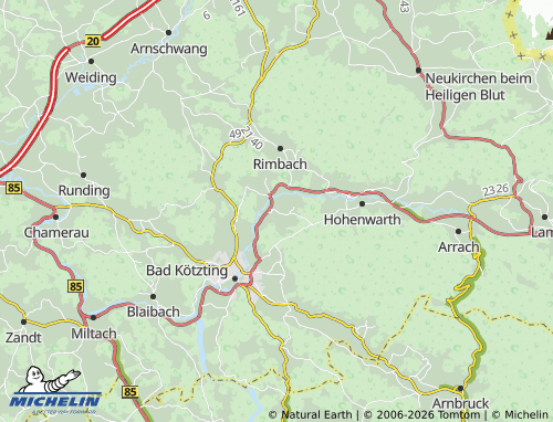 Mappa MICHELIN Grafenwiesen - ViaMichelin