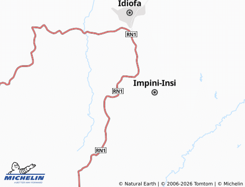 Mappa MICHELIN Ifwanzondo - ViaMichelin