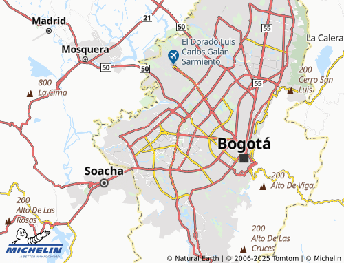 MICHELIN Las Dos Avenidas map - ViaMichelin