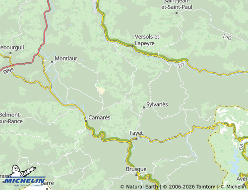 Mapa MICHELIN Gissac - ViaMichelin