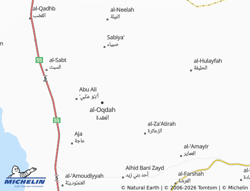 Carte MICHELIN al-Khamjan - ViaMichelin