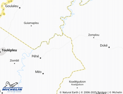 Mapa MICHELIN Bohibli - ViaMichelin