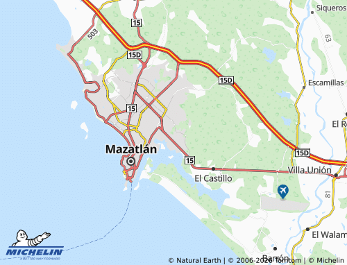 Kaart MICHELIN Felipe Ángeles - ViaMichelin