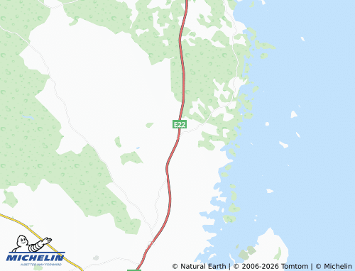 MICHELIN Kåremo map - ViaMichelin