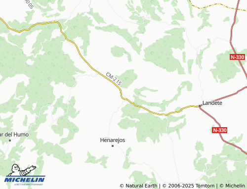 MICHELIN-Landkarte Fuentelespino de Moya - ViaMichelin