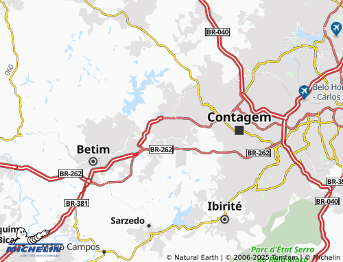 MICHELIN São Cristovão map - ViaMichelin