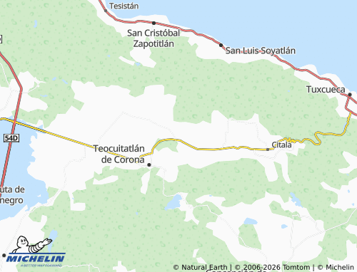 Mappa MICHELIN Puerta de Citala - ViaMichelin