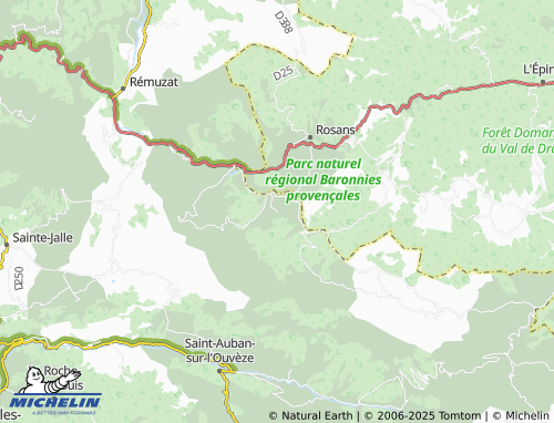 MICHELIN Montferrand-la-Fare map - ViaMichelin