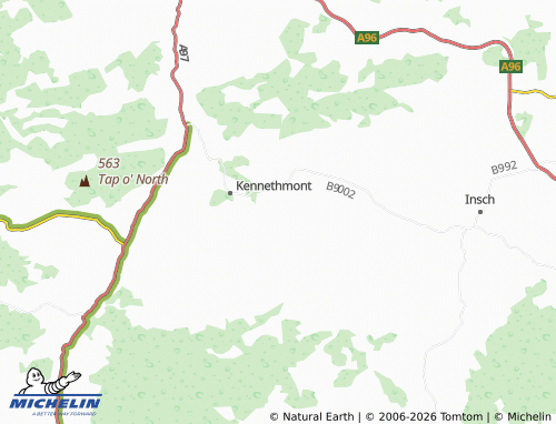 Carte MICHELIN Ardlair - ViaMichelin