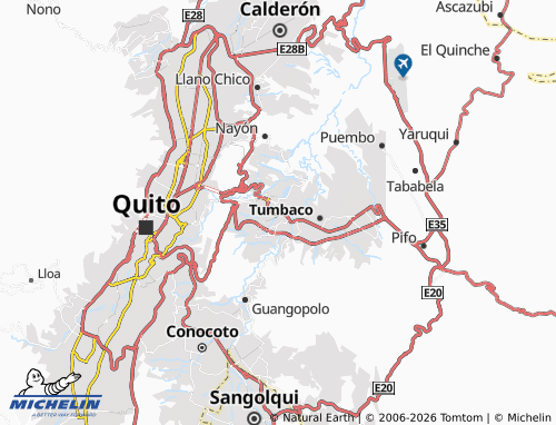 Mapa MICHELIN Cumbayá - ViaMichelin