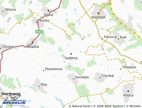 Carte MICHELIN Sudarca - ViaMichelin
