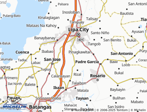 Mappa MICHELIN Mabini - ViaMichelin