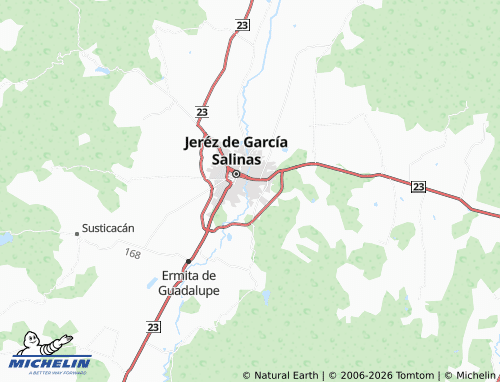 MICHELIN Los Sauces map - ViaMichelin