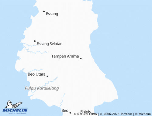 MICHELIN Riung Utara map - ViaMichelin