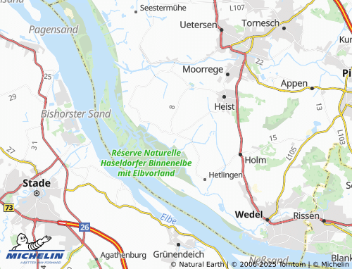 Carte MICHELIN Roßsteert - ViaMichelin