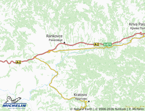 Carte MICHELIN Odreno - ViaMichelin
