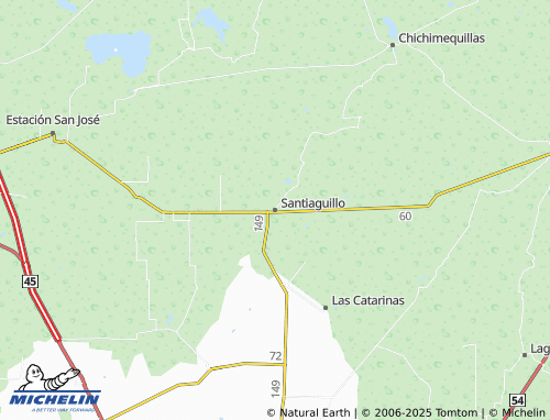 MICHELIN Santiaguillo map - ViaMichelin