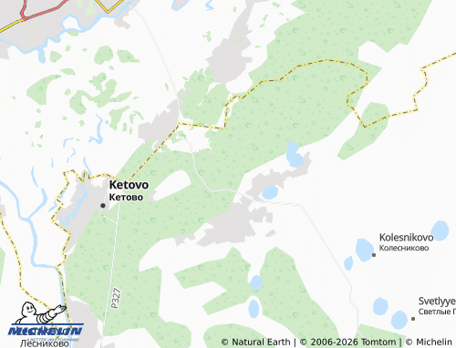 MICHELIN-Landkarte Boldino SNT - ViaMichelin