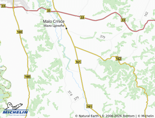 Mapa MICHELIN Kalište - ViaMichelin