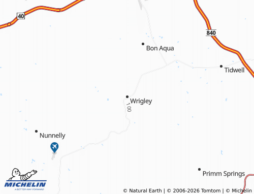 Mapa MICHELIN Wrigley - ViaMichelin