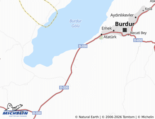 Mapa MICHELIN Çendik - ViaMichelin