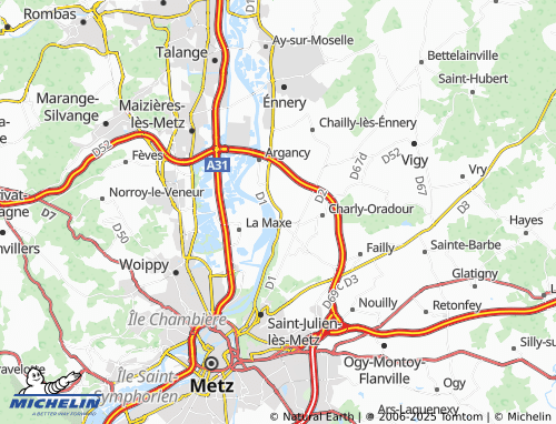 MICHELIN Malroy map - ViaMichelin