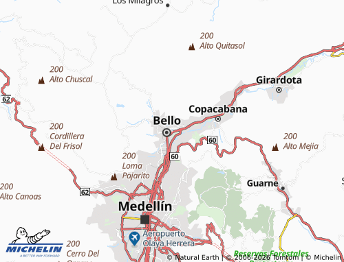 MICHELIN Las Granjas map - ViaMichelin