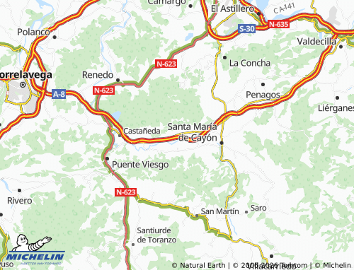 Mapa MICHELIN La Cueva - ViaMichelin