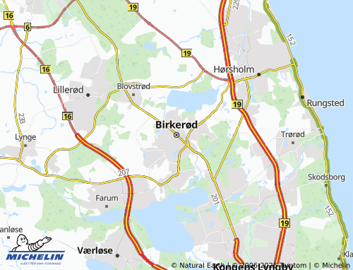 Carte MICHELIN Birkerød - ViaMichelin