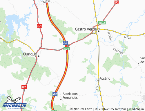 Carte MICHELIN Piçarras - ViaMichelin