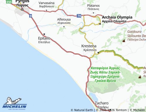 Carte MICHELIN Raches - ViaMichelin