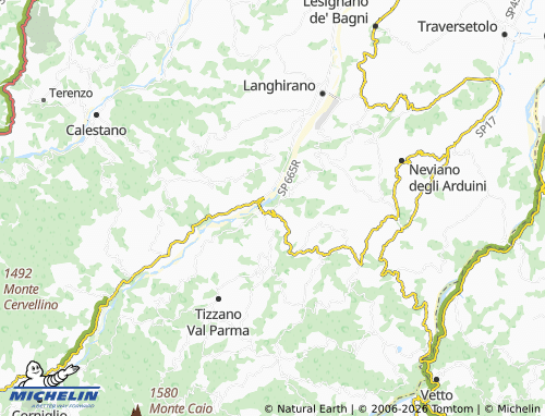 MICHELIN-Landkarte Orzale - ViaMichelin