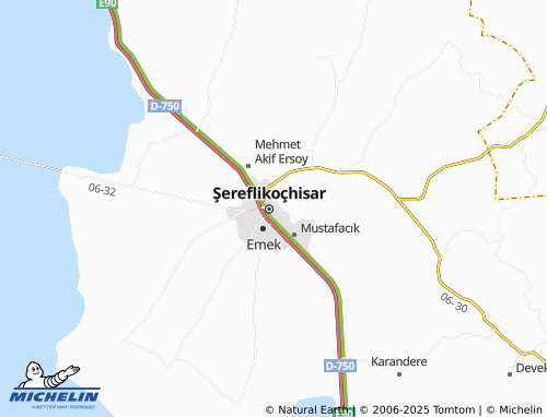 MICHELIN Sarıkaya map - ViaMichelin