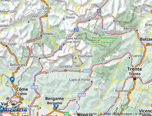 Carte MICHELIN Bernina - ViaMichelin