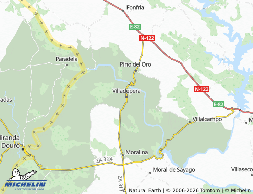 MICHELIN Villadepera map - ViaMichelin