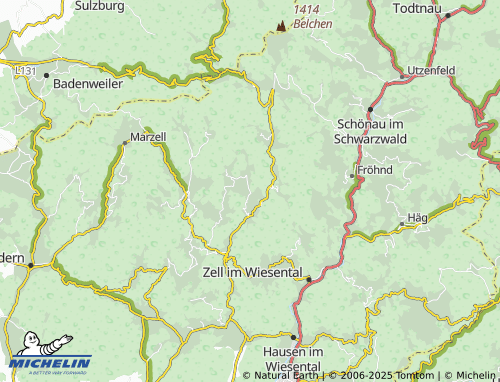 Mapa MICHELIN Hohenegg - ViaMichelin