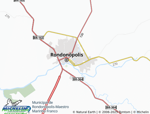 MICHELIN Jardim Brasília map - ViaMichelin
