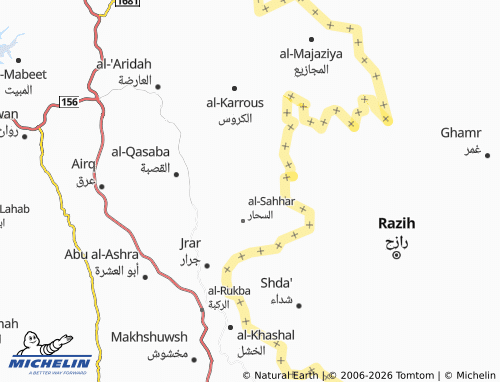Carte MICHELIN Hamiya - ViaMichelin