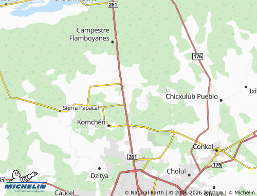 Mappa MICHELIN Tamanché - ViaMichelin