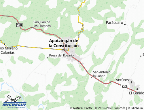 Mapa MICHELIN El Chacuaco - ViaMichelin