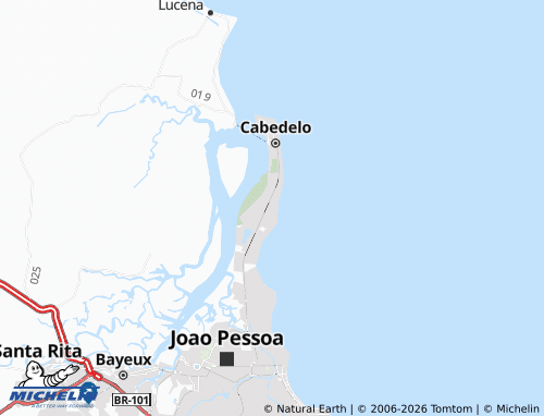 MICHELIN Poço map - ViaMichelin