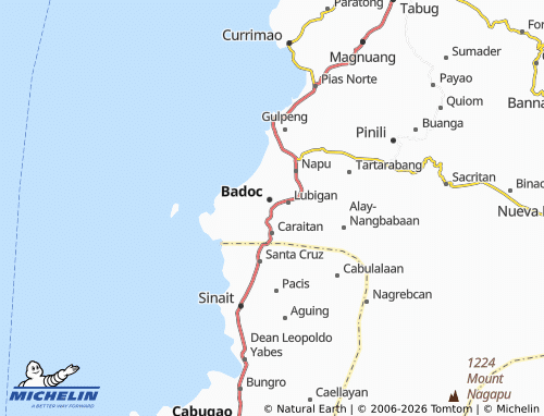 MICHELIN Paltit map - ViaMichelin