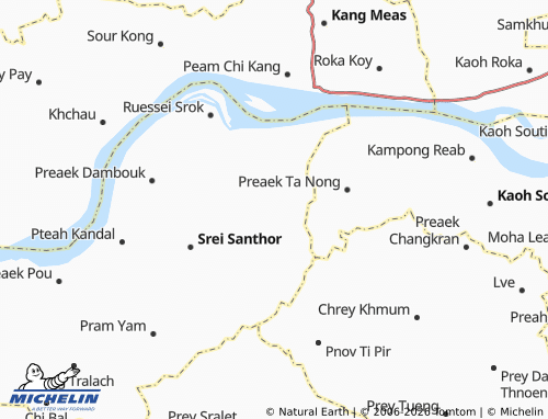 Mapa MICHELIN Preaek Rumdeng - ViaMichelin
