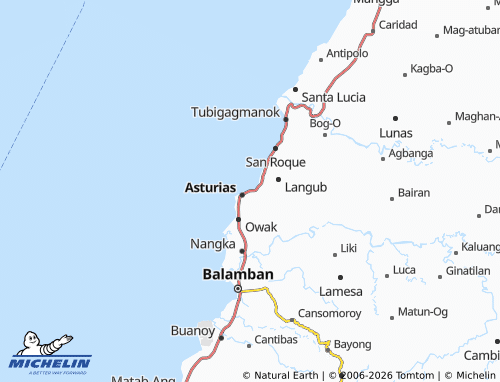 MICHELIN Poblacion map - ViaMichelin