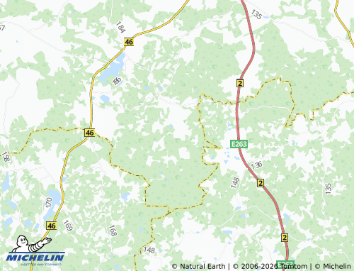 MICHELIN Ivaste map - ViaMichelin