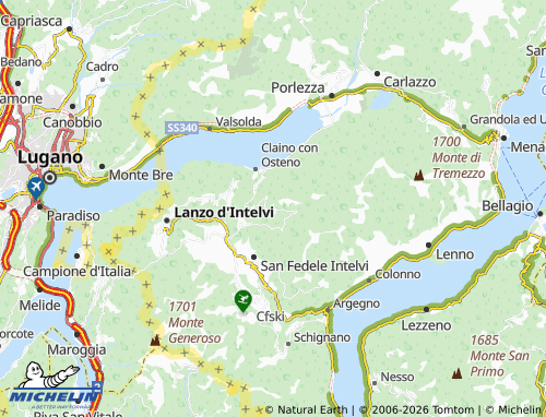 Mappa MICHELIN Ponna - ViaMichelin