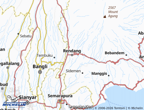 MICHELIN Rendang map - ViaMichelin