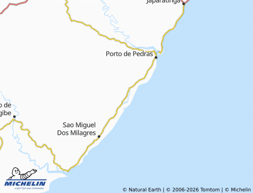 Mapa MICHELIN Tatuamunha - ViaMichelin