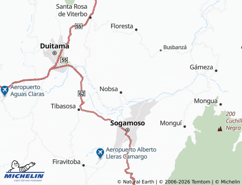 MICHELIN Nobsa map - ViaMichelin