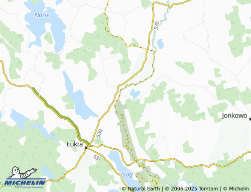 Mapa MICHELIN Gamerki Wielkie - ViaMichelin